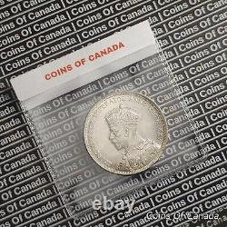 Pièce de dollar en argent du Canada de 1935 non circulée de haute qualité BU/MS $1 #coinsofcanada