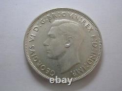 Pièce de monnaie en argent de Florin de 1945, de qualité UNC choix, de grade élevé, de faible tirage #45. CU1