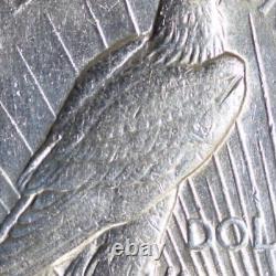 Pièce de monnaie en argent de haute qualité de la Paix de la Liberté de 1927, exactement comme sur les photos, beaucoup de lustre 77.