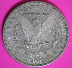 Pièce de monnaie exacte de haute qualité de 1889 S Morgan Silver Dollar en images San Francisco Mint 217