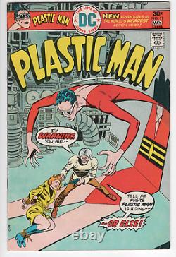 Plastic Man #1 à #20 Lot de 20 bandes dessinées de l'Âge d'Argent Série complète Hautes notes