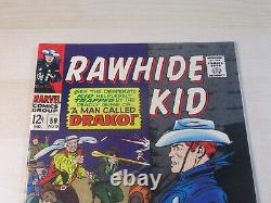 Rawhide Kid #59 L'homme magnifique appelé Drako de l'âge d'argent de l'Ouest de Marvel de haute qualité