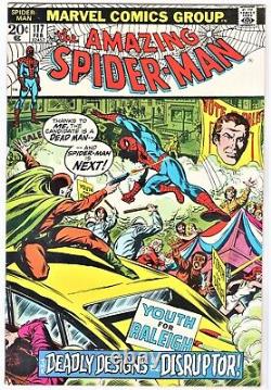 Spider-Man étonnant #112 117 118 (1972-3) Haut grade de l'âge de bronze