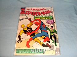 Spider-Man étonnant n°16 (1ère apparition de Daredevil / magnifique ? De haute qualité ? Majeur en 1964 ? !)