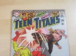 Teen Titans #9 DC Silver Age en très bon état Robin Wonder Girl nouvelle saison de télévision bientôt.