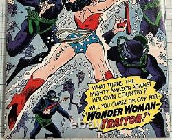 Wonder Woman #164 Haute qualité VF+ 8.5 Couverture de Ross Andru 1966 DC Comics L'Âge d'Argent