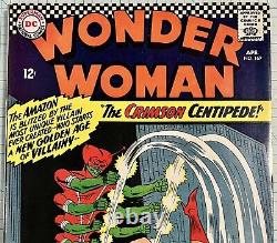 Wonder Woman #169 Haute Qualité VF + 8,5 Couverture de Ross Andru 1967 DC Comics Silver Age