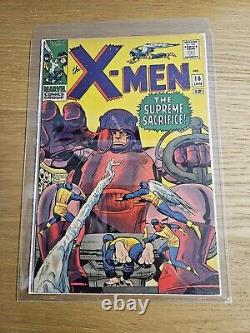 X-Men (1963) #16 Haute Qualité F/VF 3ème Apparition des Sentinelles Marvel Comics 1966